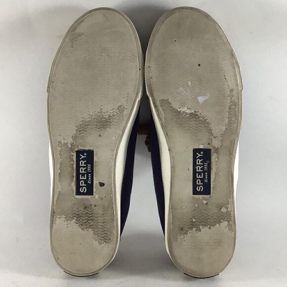 Sperry Seacoast Isle womens mule sneakers blue size 8 M STS95779 - Picture 7 of 8